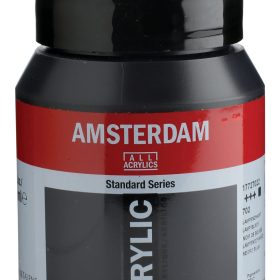 AMSTERDAM Acrylfarbe 500ml 17727022 lampenschwarz 702