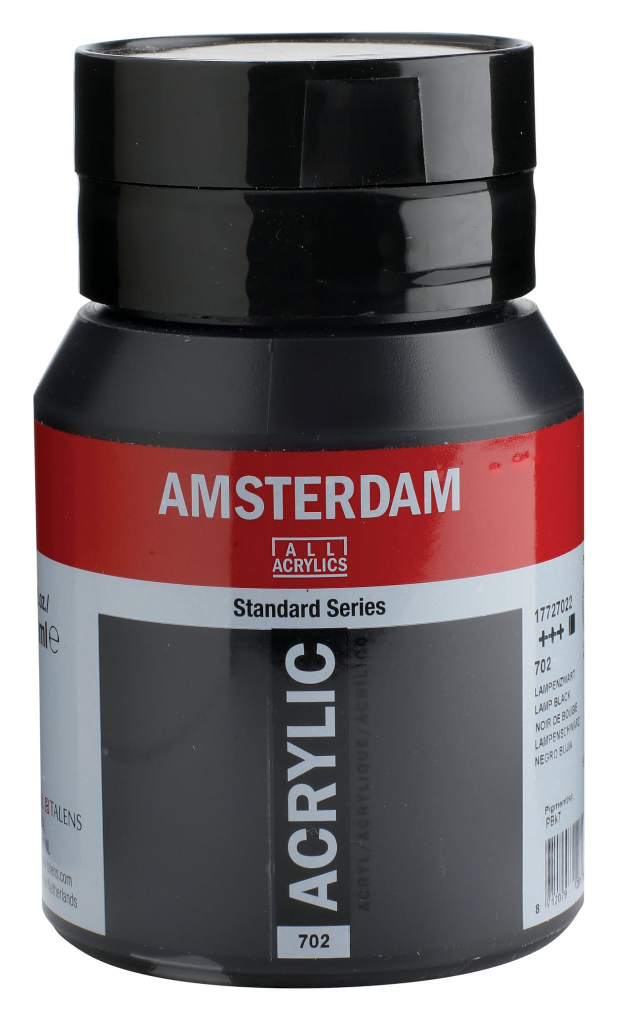 AMSTERDAM-17727022-8712079281786 AMSTERDAM Acrylfarbe 500ml 17727022 lampenschwarz 702 – Hochwertig & günstig bei ShopDeca