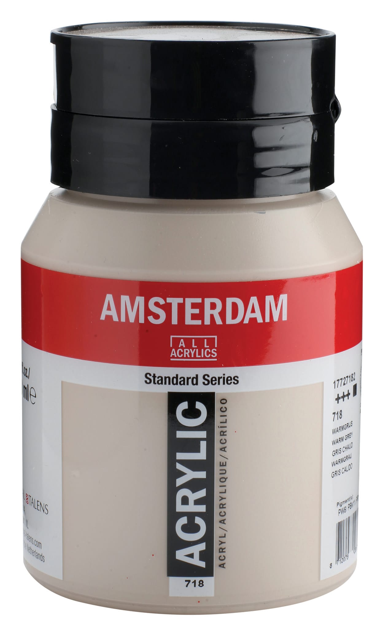 AMSTERDAM-17727182-8712079281762 AMSTERDAM Acrylfarbe 500ml 17727182 warmgrau 718 – Hochwertig & günstig bei ShopDeca