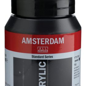 AMSTERDAM Acrylfarbe 500ml 17727352 oxidschwarz 735