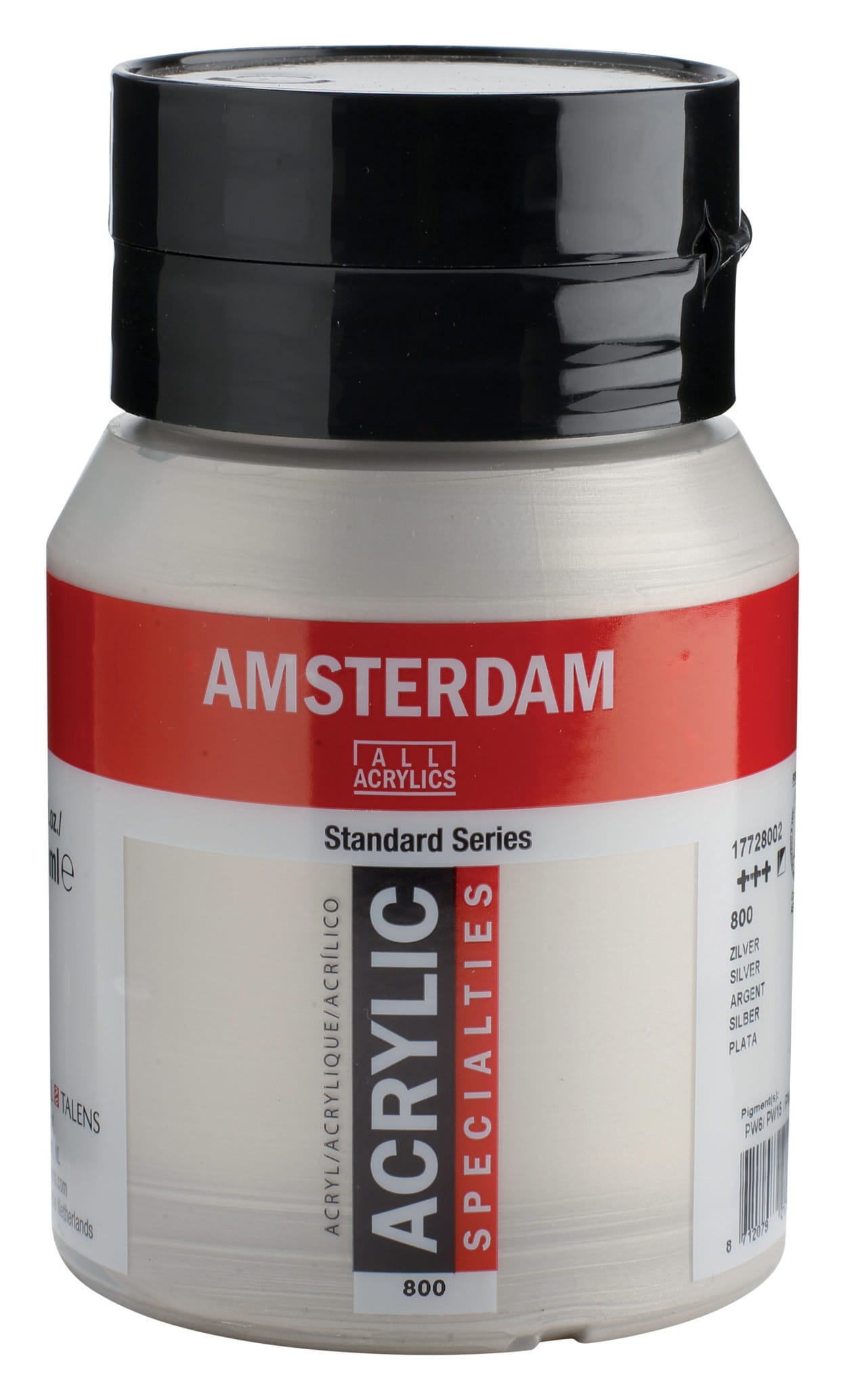 AMSTERDAM-17728002-8712079217563 AMSTERDAM Acrylfarbe 500ml 17728002 silber 800 – Hochwertig & günstig bei ShopDeca
