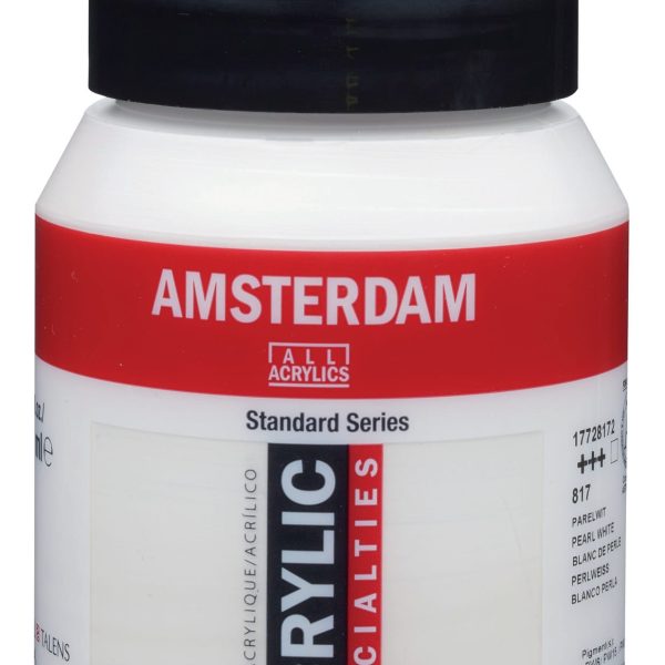 AMSTERDAM Acrylfarbe 500ml 17728172 perlweiss 817