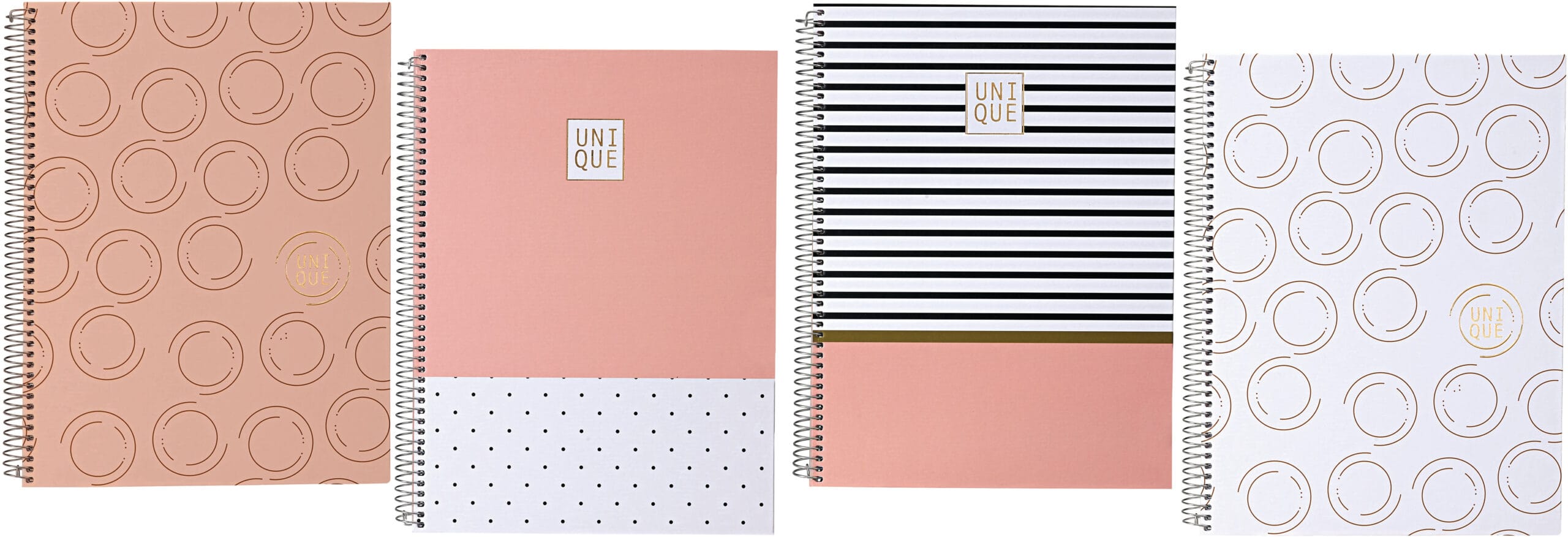 ANCOR-094947-5604730094947 ANCOR Spiralbuch A5 UNIQUE 094947 assort., 5mm, 90g 80 Bl. – Hochwertig & günstig bei ShopDeca