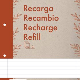 ANCOR Refill A4 ECOLOGIQUE 095784 lines, 90g 100 Bl.