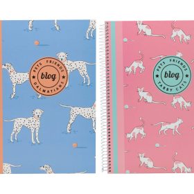 ANCOR Spiralbuch A4 PET FRIENDS 105490 assort., 5mm, 90g 80 Bl.