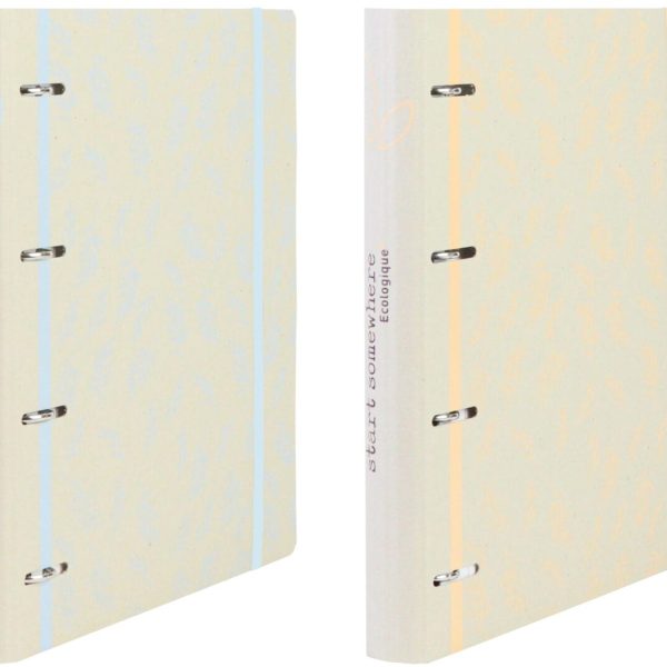 ANCOR Ringbuch A4 116038 ECOLOGIQUE, 4 ring, kariert