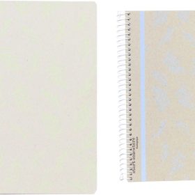 ANCOR Spiralbuch Ecocover A4 116083 ECOLOGIQUE,90g,liniert 80 Bl.