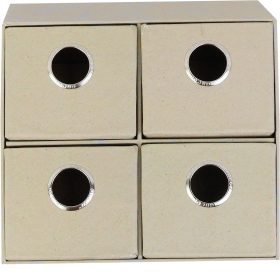 ANCOR Schubladen Box 116168 ECOLOGIQUE, 4 Schubladen