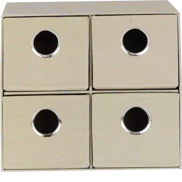 ANCOR Schubladen Box 116168 ECOLOGIQUE, 4 Schubladen