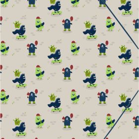 ANCOR Gummibandmappe A4 116410 B'LOG PLAY ME, Monsters