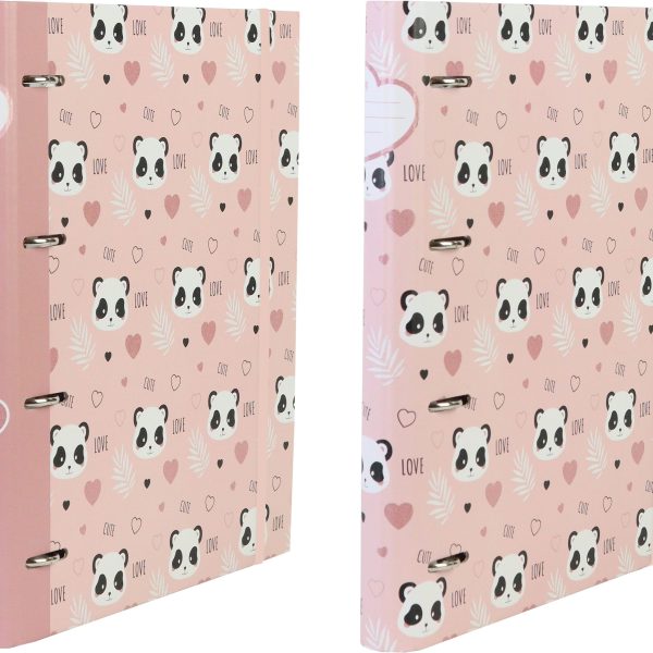 ANCOR Ringbuch A4 117059 B'LOG CUTE PANDA, liniert