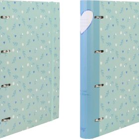 ANCOR Ringbuch A4 117752 B'LOG SWEET BLUE, liniert