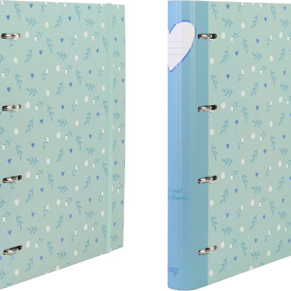 ANCOR Ringbuch A4 117752 B'LOG SWEET BLUE, liniert