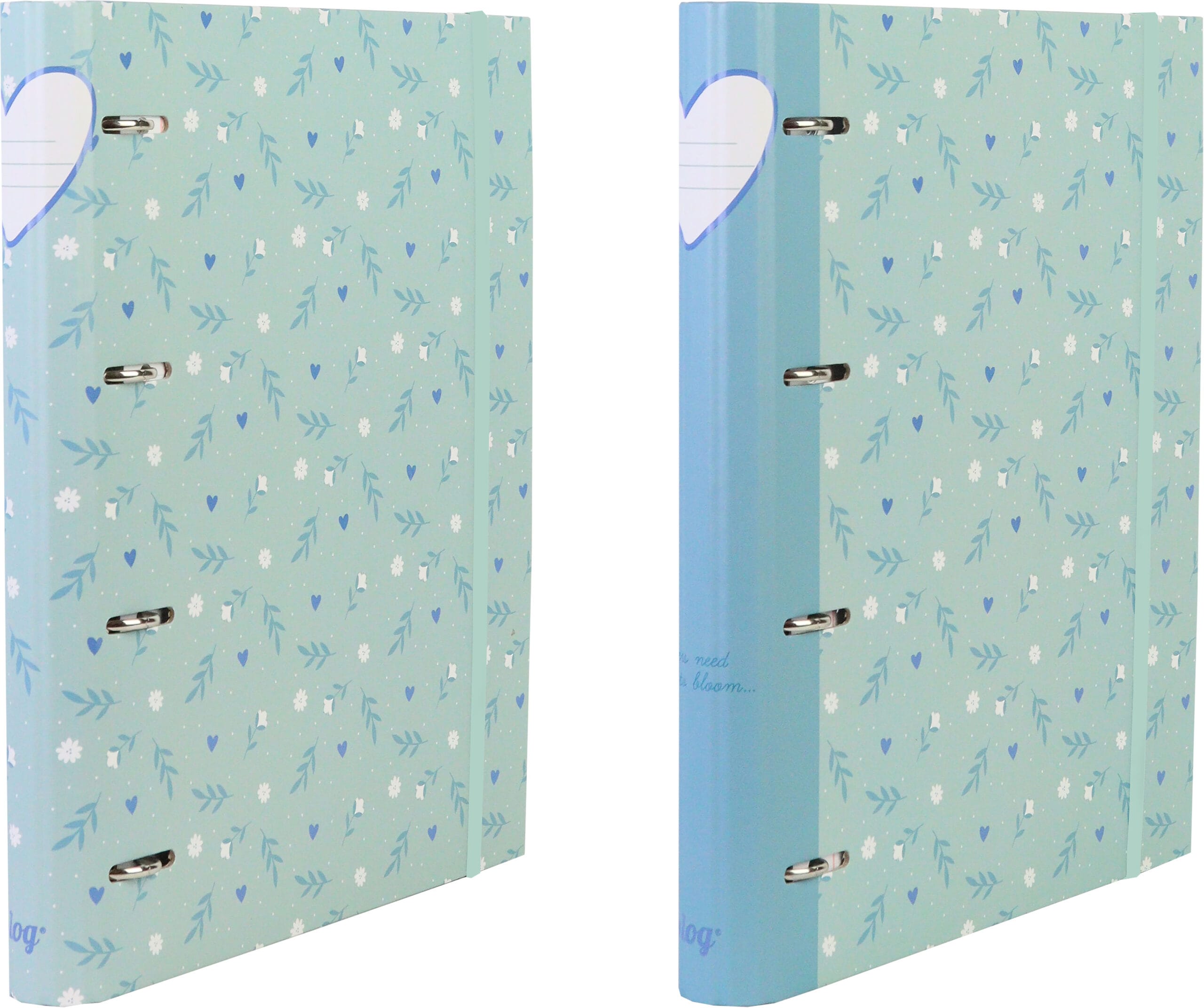 ANCOR-117752-5604730117752 ANCOR Ringbuch A4 117752 B'LOG SWEET BLUE, liniert – Hochwertig & günstig bei ShopDeca