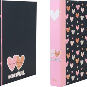 ANCOR Ringbuch A4 118209 B'LOG HEARTS, 4 Ringe