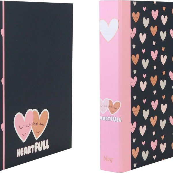 ANCOR Ringbuch A4 118209 B'LOG HEARTS, 4 Ringe