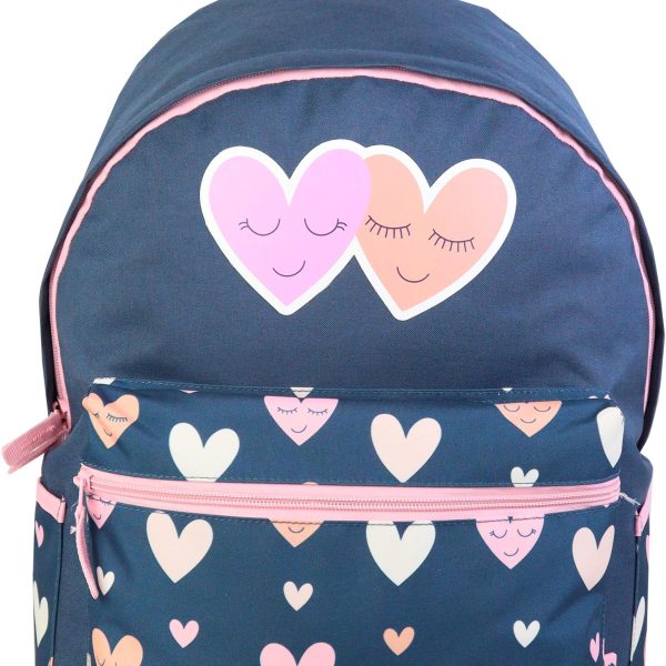 ANCOR Rucksack Classic 29x40x16cm 118322 B'LOG HEARTS