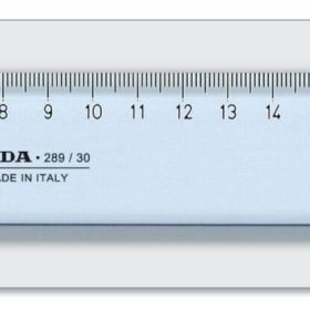 ARDA Massstab UNI 30cm 28930SS transparent