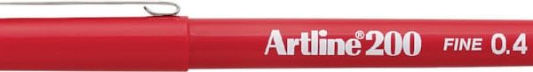 ARTLINE Fineliner 0,4mm EK-200-R rot