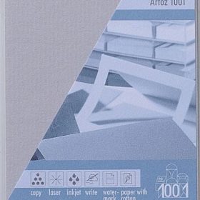 ARTOZ Visitenkarten 1001 A7 107136142 220g, lichtgrau 5 Blatt