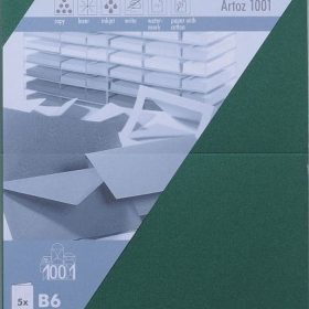 ARTOZ Karten 1001 B6 107362263 220g, racing green 5 Blatt