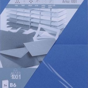 ARTOZ Karten 1001 B6 107362264 220g, royal 5 Blatt