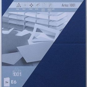 ARTOZ Karten 1001 E6 107372264 220g, classic blau 5 Blatt