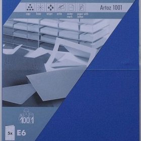 ARTOZ Karten 1001 E6 107372264 220g, royal 5 Blatt