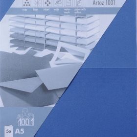 ARTOZ Karten 1001 A5 107392264 220g, royal 5 Blatt