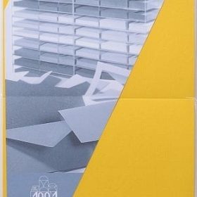 ARTOZ Karten 1001 310x155mm 107452262 220g, sonnengelb 5 Blatt