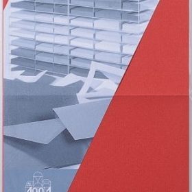 ARTOZ Karten 1001 310x155mm 107452265 220g, rot 5 Blatt