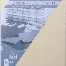 ARTOZ Papier 1001 A4 107796142 100g, chamois 5 Blatt