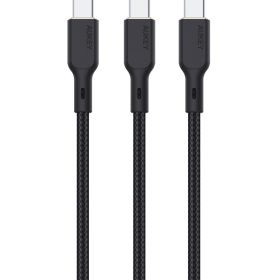 AUKEY USB-C-to-C Cable 100W CB-KCC101A 3 Pack, 3x 1m