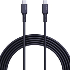 AUKEY Cable USB-C-to-C CB-SCC101 Silicone,1.0m,100W,Black