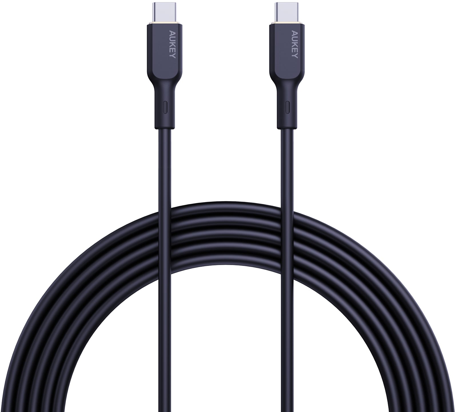 AUKEY-CB-SCC101-0689323785254 AUKEY Cable USB-C-to-C CB-SCC101 Silicone,1.0m,100W,Black – Hochwertig & günstig bei ShopDeca