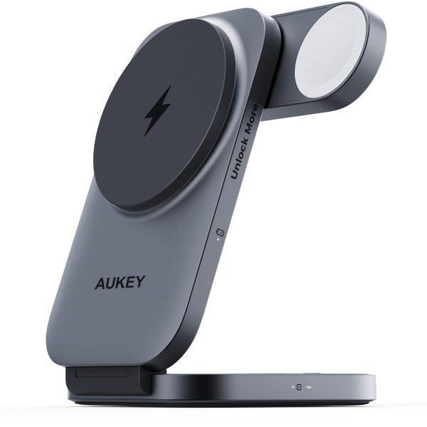 AUKEY MagFusion 3-IN-1 foldable LC-MC312 Wireless Charger 15W