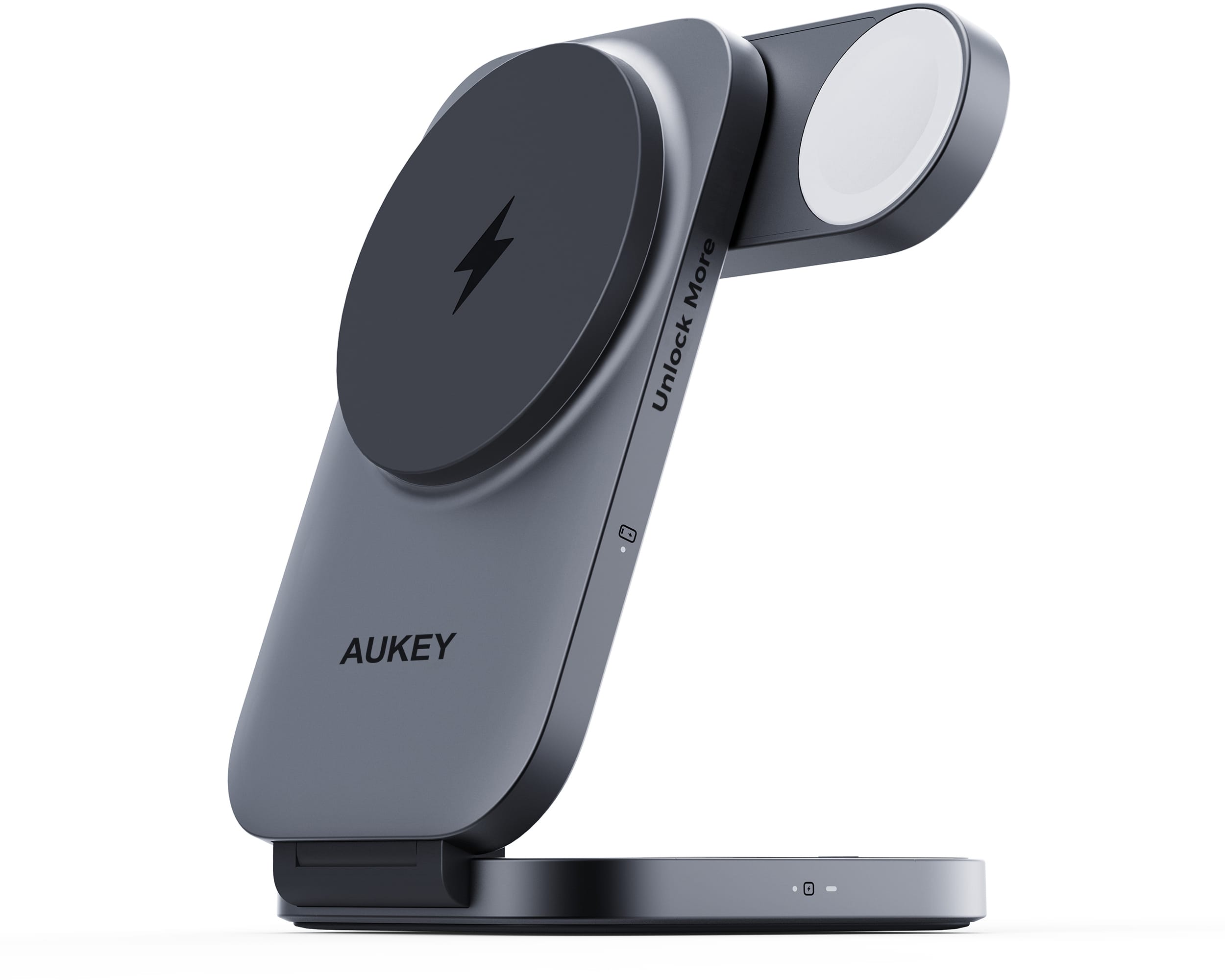 AUKEY-LC-MC312-0689323787432 AUKEY MagFusion 3-IN-1 foldable LC-MC312 Wireless Charger 15W – Hochwertig & günstig bei ShopDeca