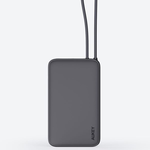 AUKEY Spark Sling 10000mAh PB PB-Y53P GR 20W PD, Bild-in-USB-C Cal.Gr