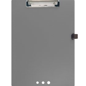 AURORA Klemmbrett A4 19011 grau Kunststoff hoch