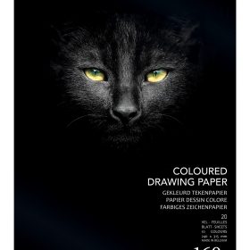 AURORA Zeichenblock 24X31,5cm BL37 color, 160g 20 Blatt