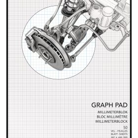 AURORA Millimeterpapier A3 MID101 90g weiss 50 Blatt