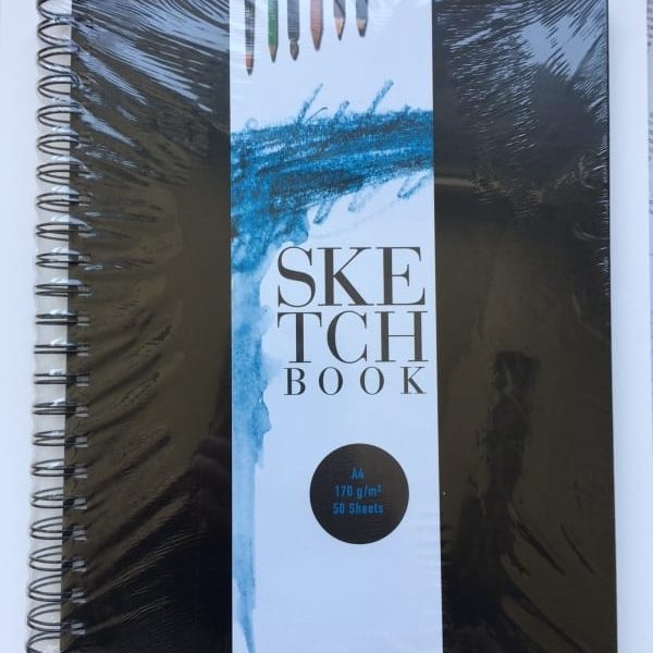 BAM4U.CH Skizzenbuch A4 6679A4 170g, perforiert 48 Blatt