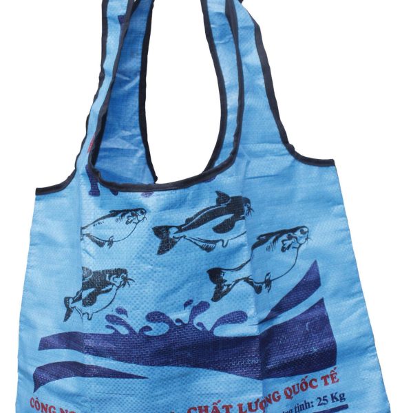 BEADBAGS Einkaufstasche Crispy Rice Ri43.12 hellblau 50x1x76cm