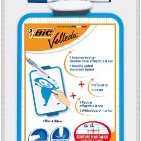 BIC Schultafel Velleda 841360 weiss 19x26cm