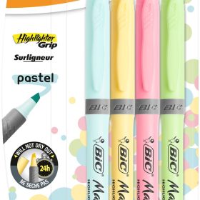 BIC Textmarker Pastel 1.6-3.3mm 964859 4 Farben