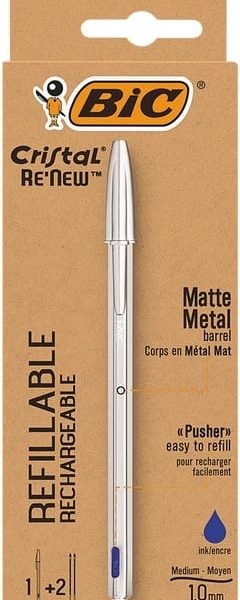 BIC Kugelschreiber Crystal 0.32mm 997202 blau / ReNew