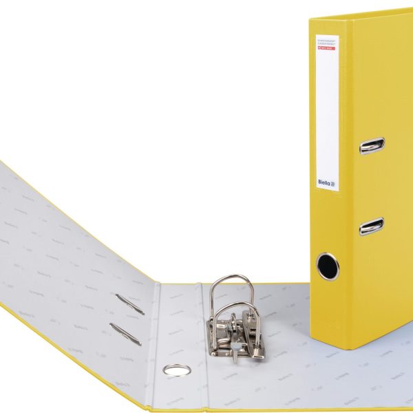 BIELLA Bundesordner 4cm 10341420U gelb A4