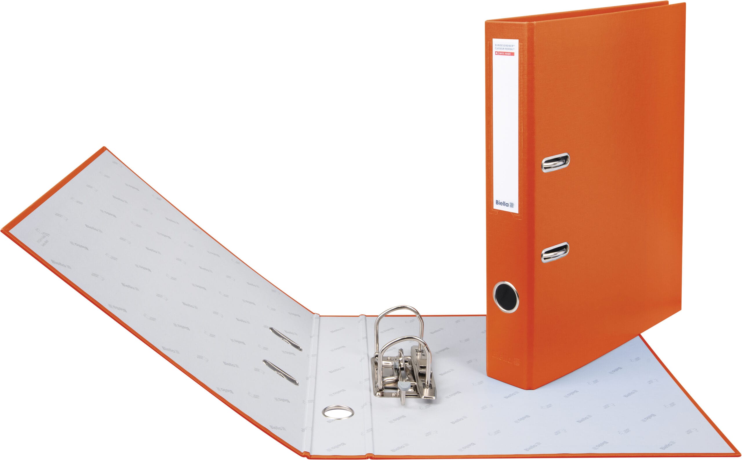 BIELLA-10341435U-7611365253418 BIELLA Bundesordner 4cm 10341435U orange A4 – Hochwertig & günstig bei ShopDeca