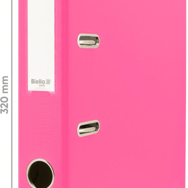 BIELLA Bundesordner 4cm 10341440U rosa A4