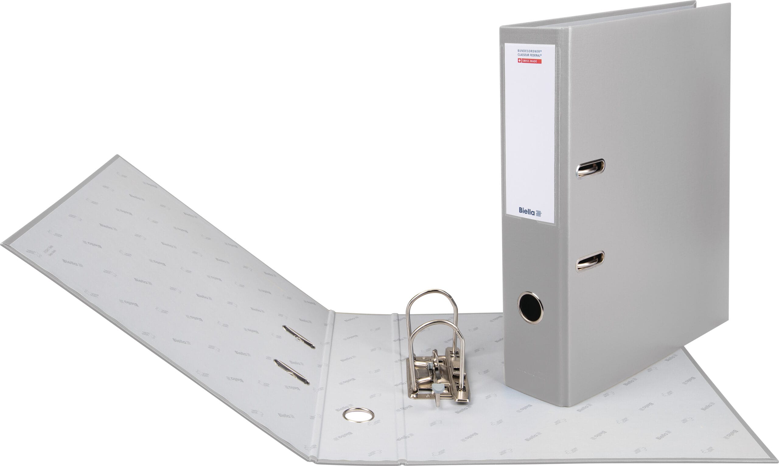 BIELLA-10341725U-7611365253616 BIELLA Bundesordner 7cm 10341725U grau A4 – Hochwertig & günstig bei ShopDeca